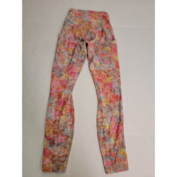 Lululemon Align Pockets Leggings Womens SZ 2 High Rise 25" Inflorescence W5DSLS - Picture 8 of 10